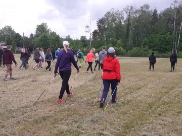 Światowy Dzień Nordic Walking w Pąjęcznie, 22 maja 2022 r., 